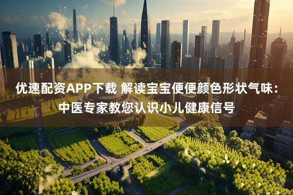 优速配资APP下载 解读宝宝便便颜色形状气味：中医专家教您认识小儿健康信号